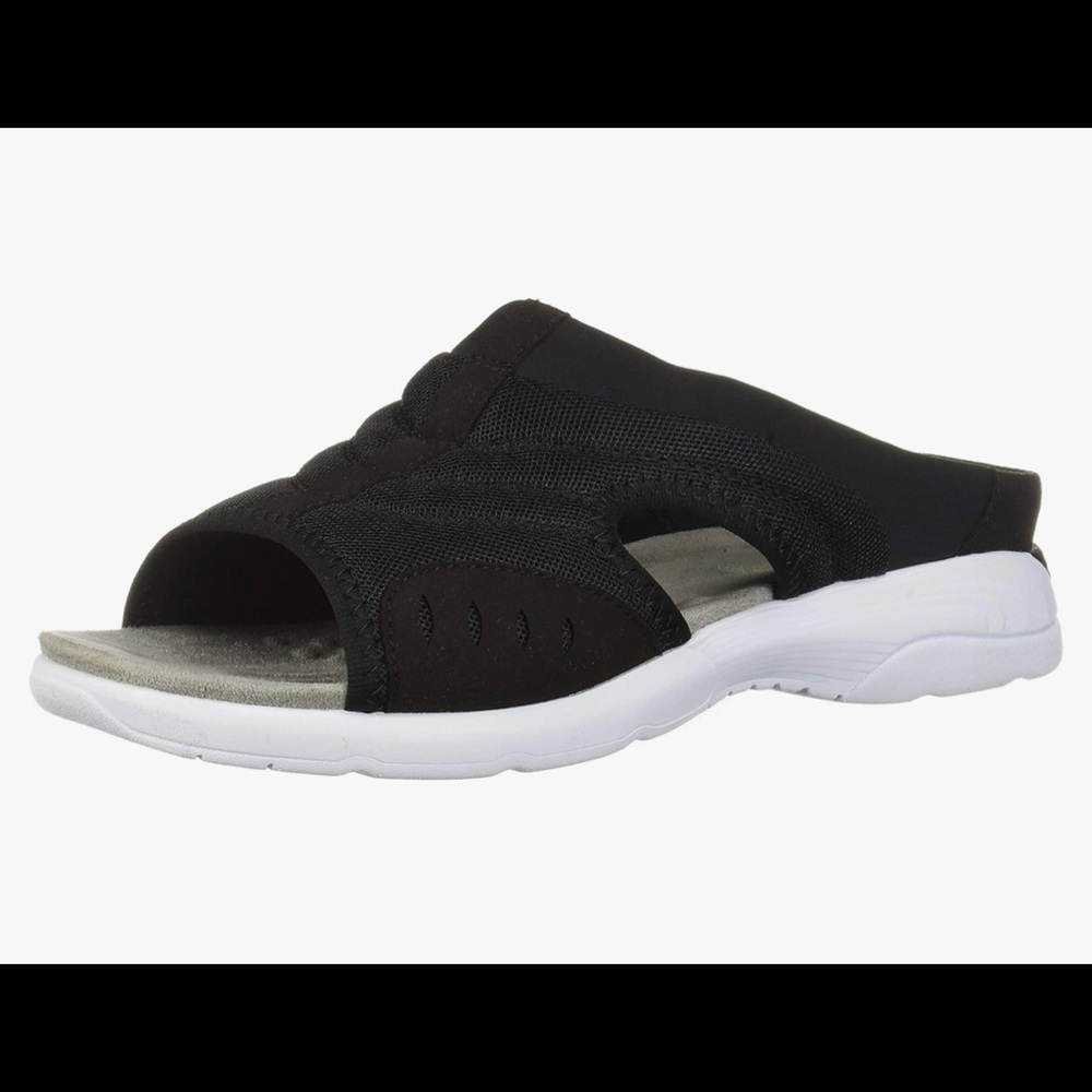 Easy Spirit Women's Traciee 2 Slide Sandal Size 6.5 Black new in Box